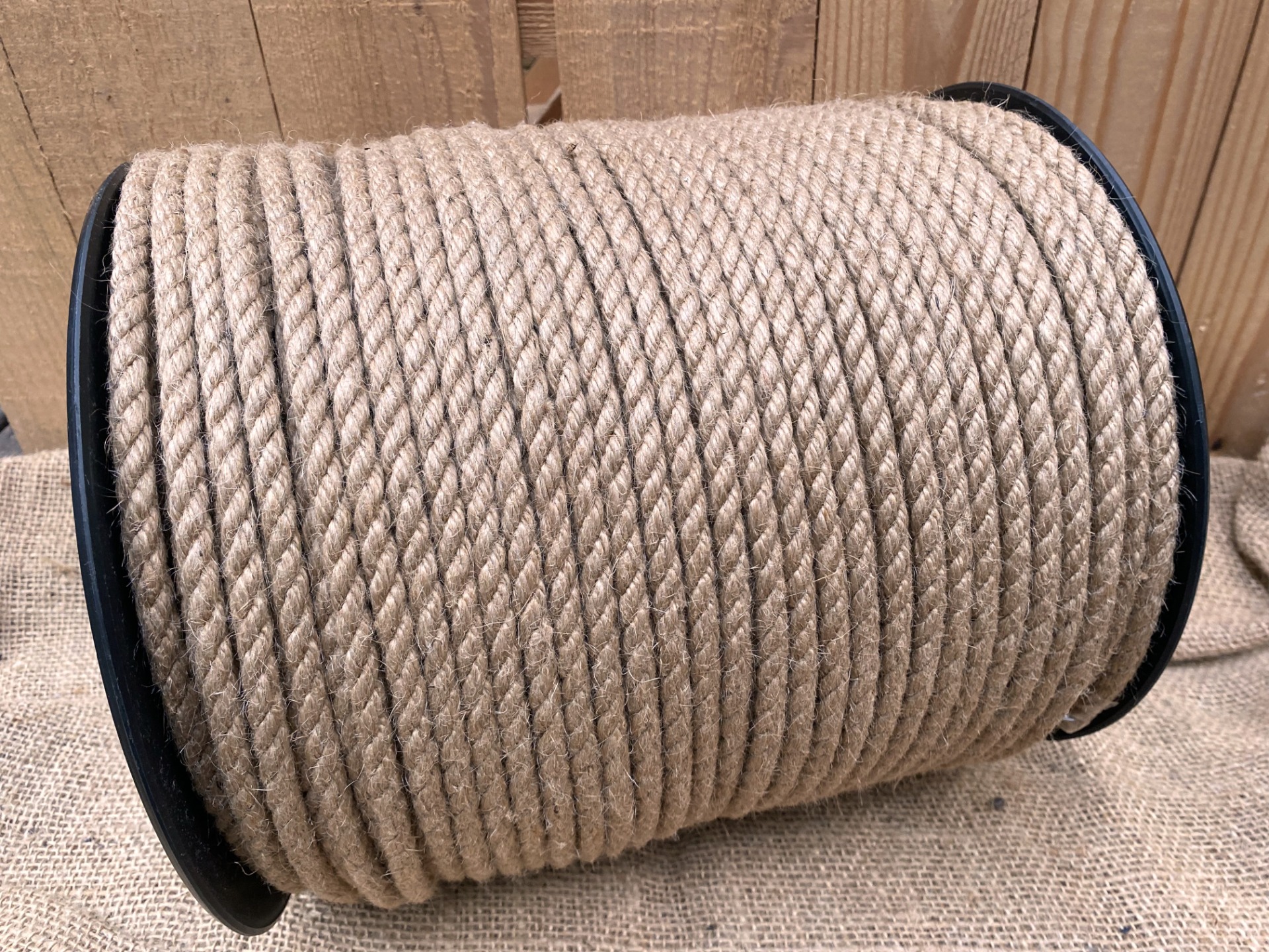 Jute Touw 12 mm Geslagen