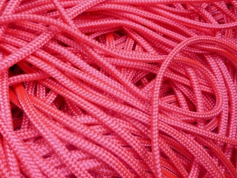 polyester/6mm/50mtr.                            fluor-roze