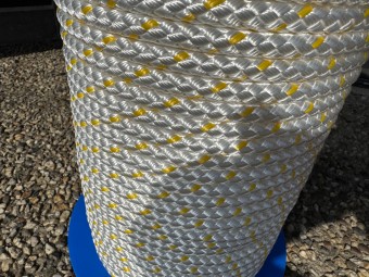 Wit geel12mm 145mtr 2
