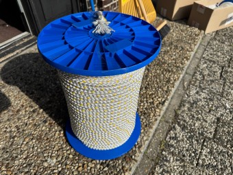Wit geel12mm 145mtr 6