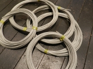 staaldraad/4mm/18mtr.                        pvc omtrokken